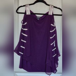 Women's Purple Dress Top